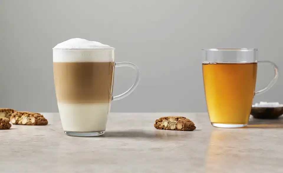 Peill+Putzler 2er Set Tee-/ Kaffeegläser Lyra Buon Giorno, in Wohnsituation