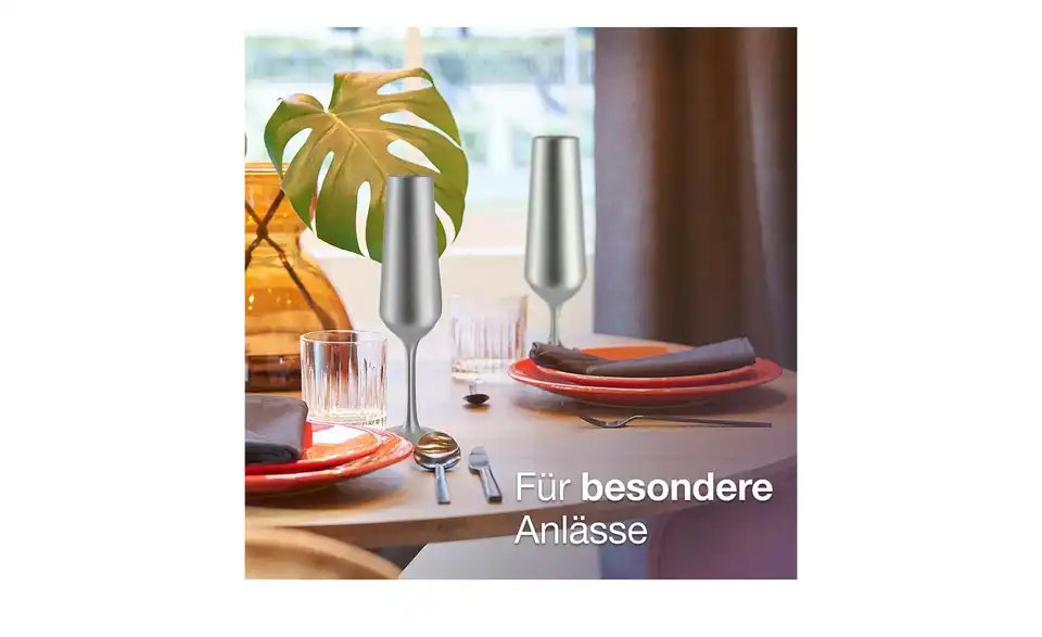 Peill+Putzler Sektkelch 200 ml, 2er Set Las Vegas, Bild mit Text