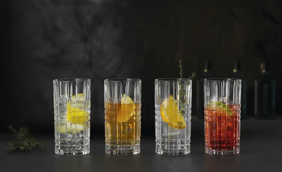 Nachtmann Longdrinkglas Square 4er Set, in Wohnsituation