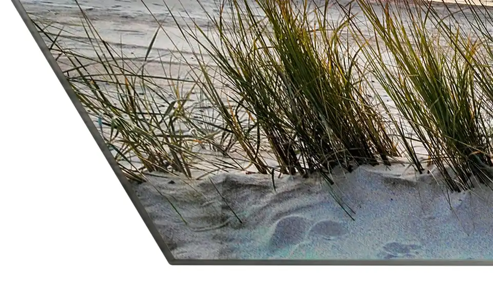 Glasbild 80x30 cm Lonely Dune, Perspektive
