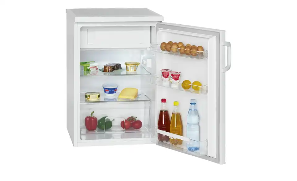 Bomann Kühlschrank KS 2194.1 ws, geöffnet