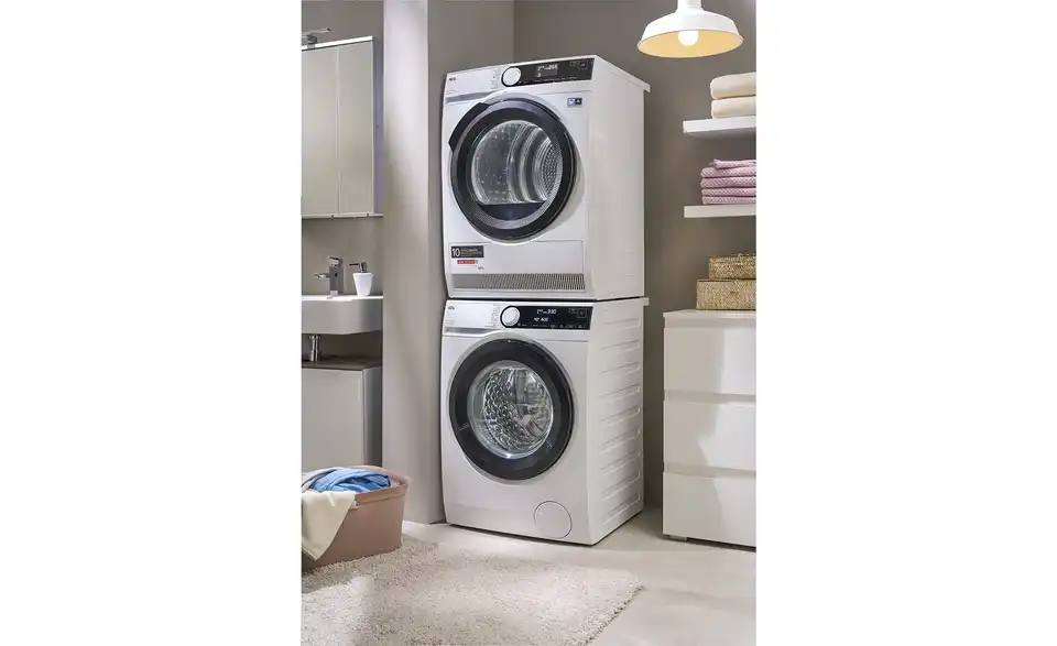 AEG Waschvollautomat LR7A70690, in Wohnsituation