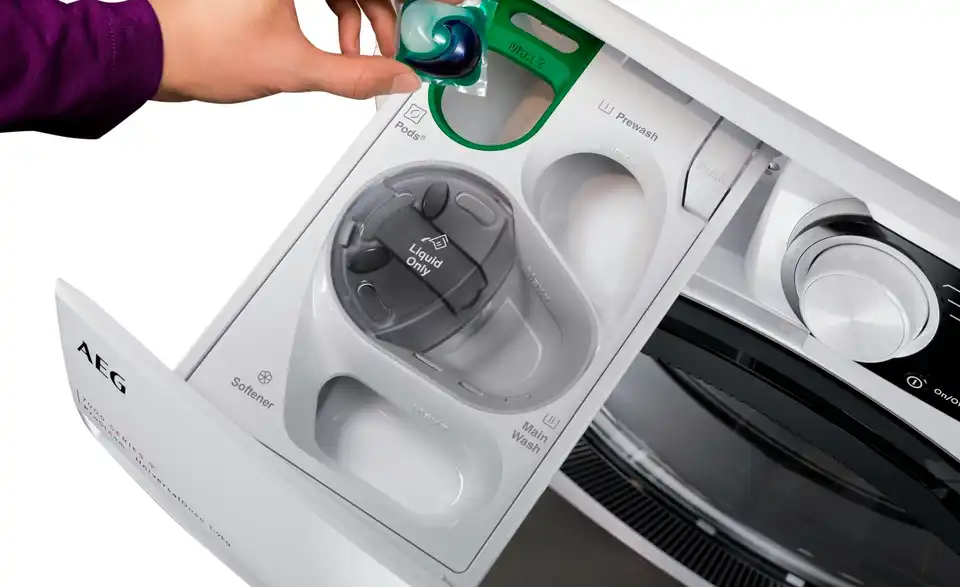 AEG Waschvollautomat LR8E70480, Funktionsansicht