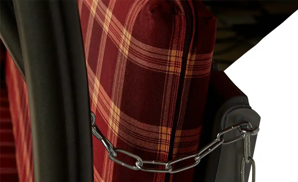 Angerer Hollywoodschaukel Texas, Detailansicht