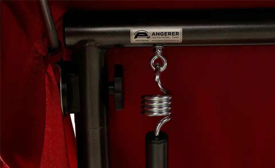 Angerer Hollywoodschaukel Texas, Detailansicht