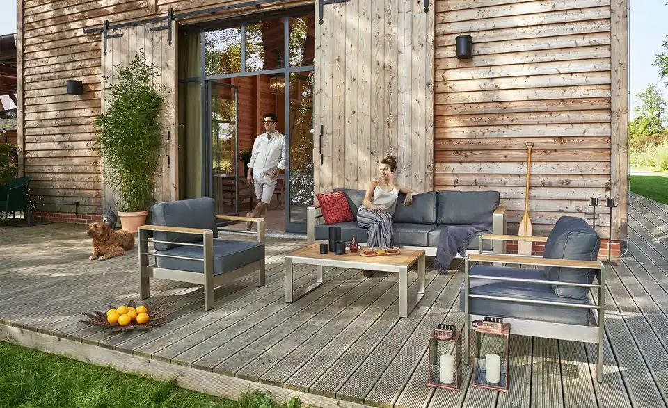 Outdoor-Lounge-Sitzgruppe NEW YORK - Einrichtungsbeispiel