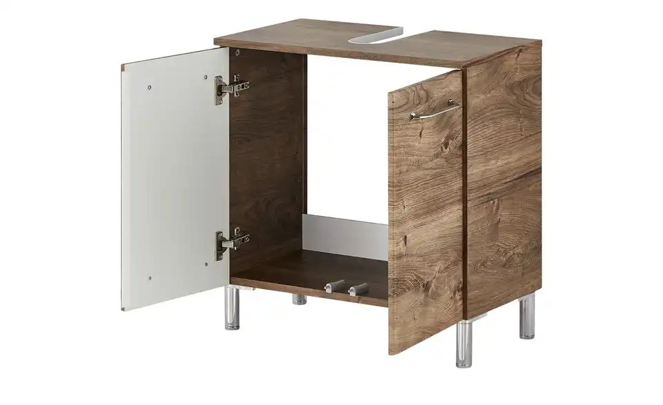 Waschbeckenunterschrank ONDA - kleiner Stauraum
