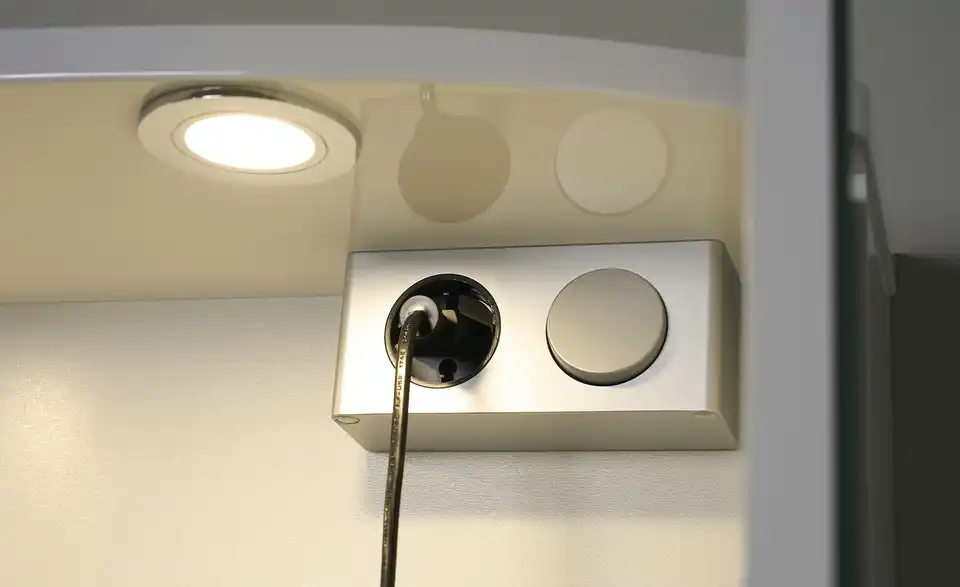 Spiegelschrank Bodensee, Detailansicht