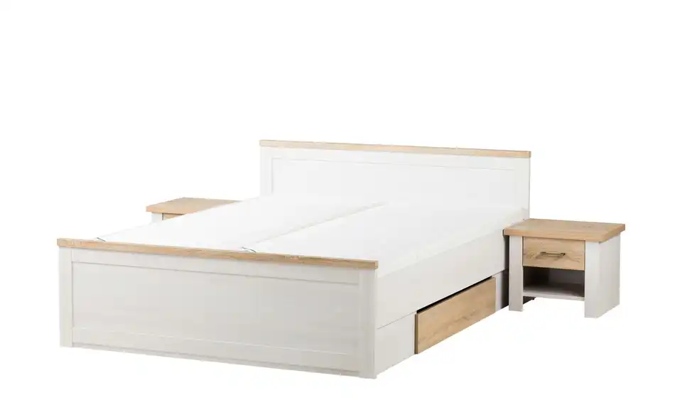 Bett mit 2 Nachtkommoden Lancaster