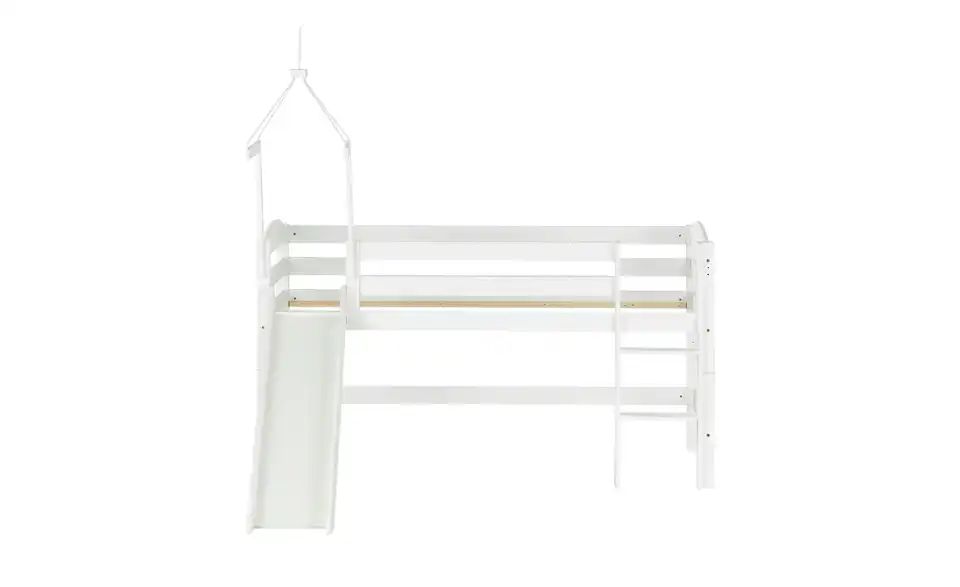Spielbett mit Rutsche 90x200 - schlichtes Design