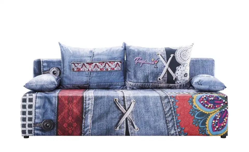 Schlafsofa DENNY BASIC Jeansblau