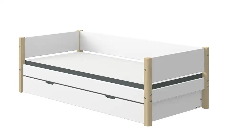 FLEXA Bett mit Ausziehbett Flexa White | Möbel Höffner