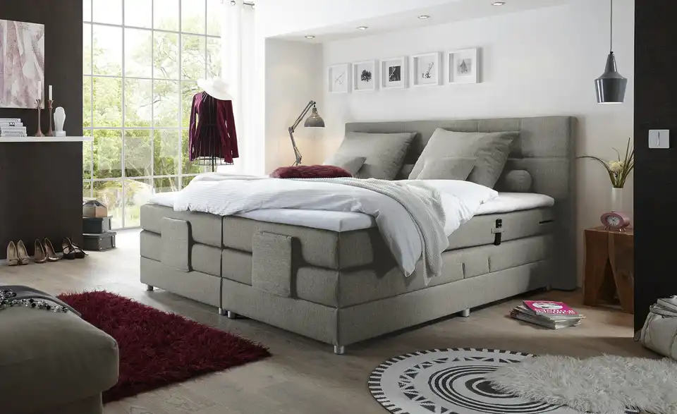 uno Motor-Boxspringbett Manolo, in Wohnsituation