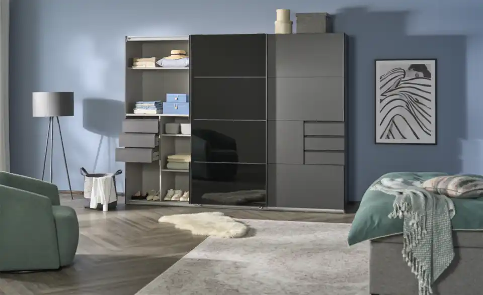 Schwebetürenschrank Shawbury, Funktionsansicht