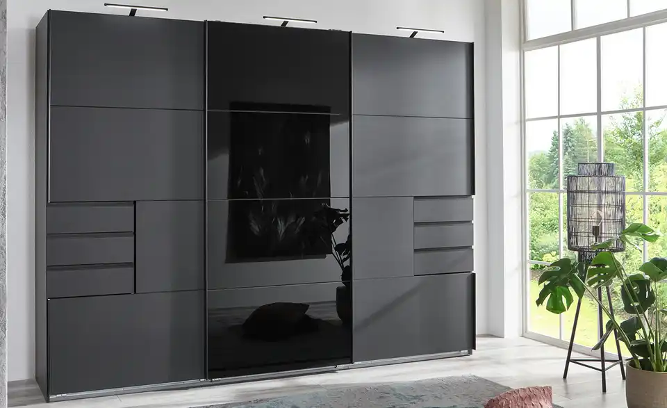 Schwebetürenschrank Shawbury, in Wohnsituation