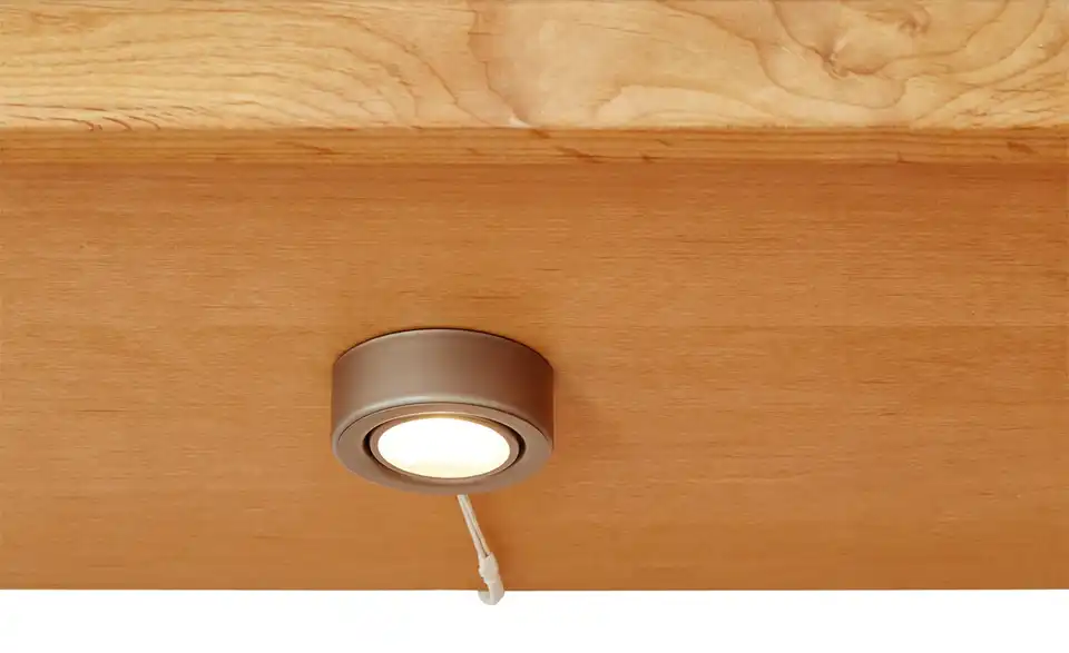 Woodford Beleuchtungs-Set für Wohnwand Lobos II, Frontansicht