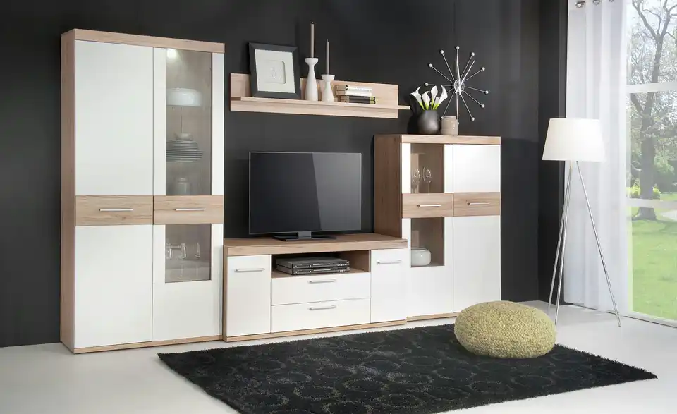 uno Wohnwand Patryk, in Wohnsituation