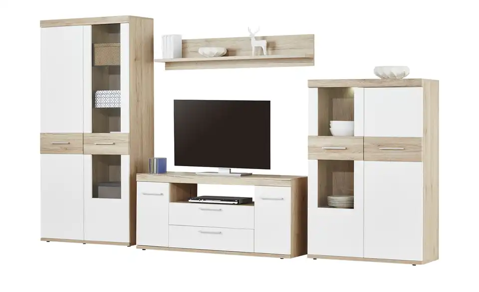 uno Wohnwand Patryk, Funktionsansicht