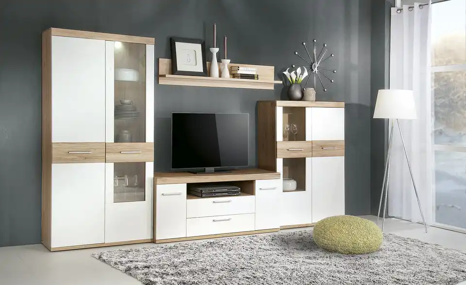 uno Wohnwand Patryk, in Wohnsituation