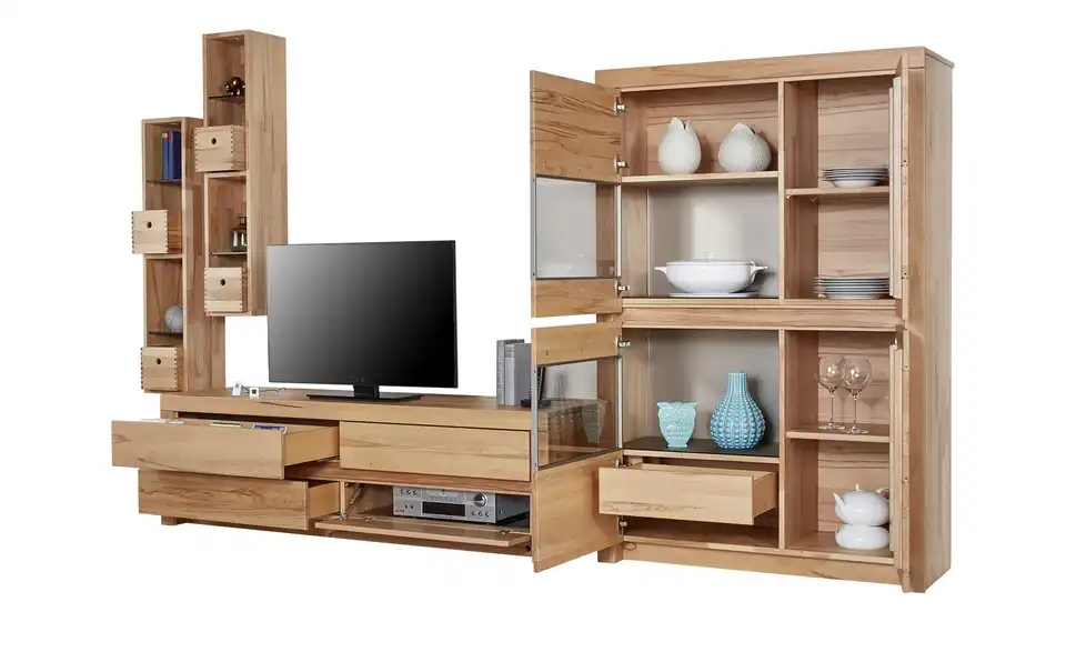 WÖSTMANN Wohnwand Soleo 3000, geöffnet