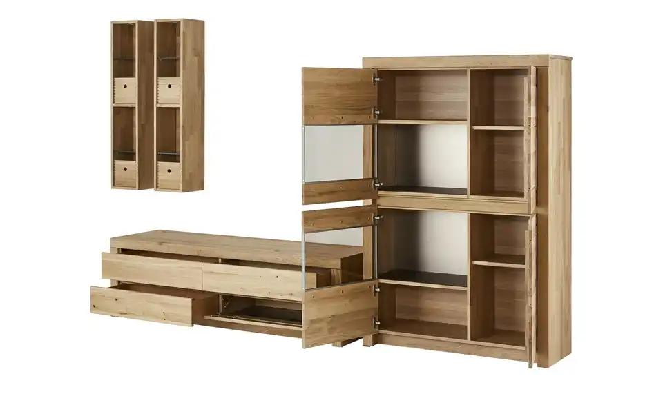 WÖSTMANN Wohnwand Soleo 3000, geöffnet