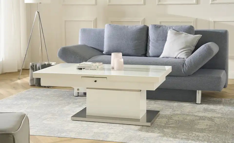 Couchtisch Grado höhenverstellbar und ausziehbar, Perspektive