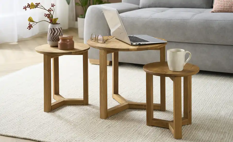 Couchtisch 3er Set Maddalena 3er-Set, Perspektive