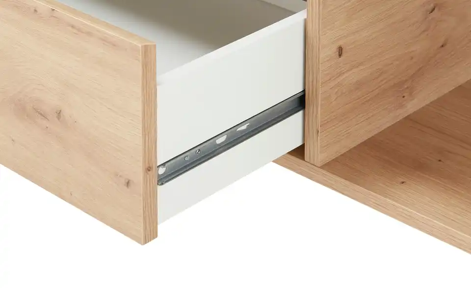 Couchtisch Fiano mit Schubkasten, Detailansicht