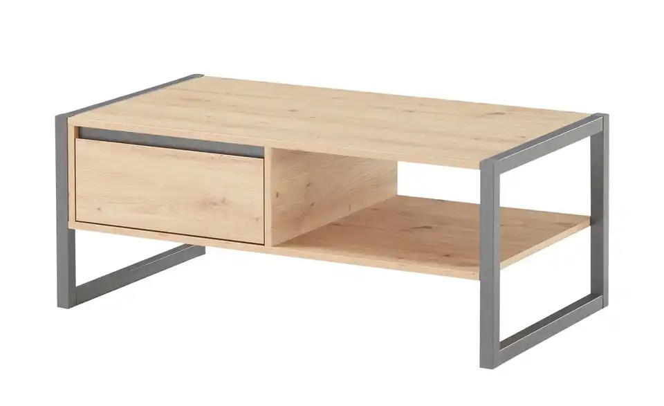 Couchtisch Fiano mit Schubkasten, Perspektive