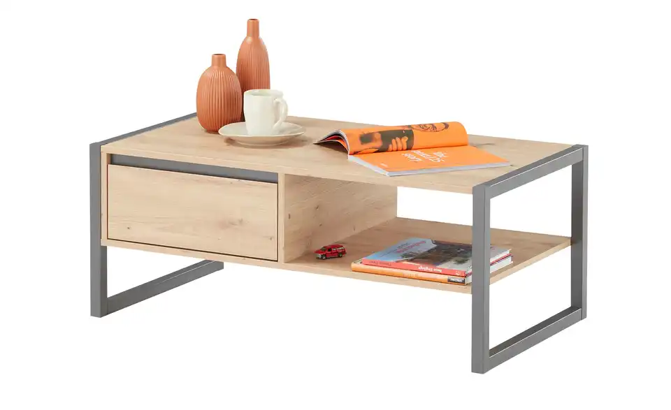 Couchtisch Fiano mit Schubkasten, Perspektive