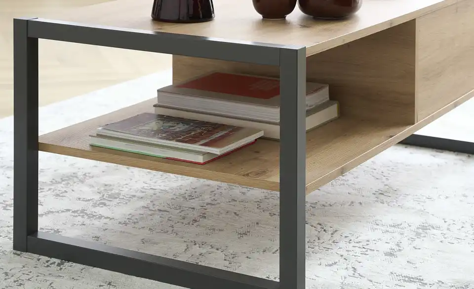 Couchtisch Fiano mit Schubkasten, Detailansicht