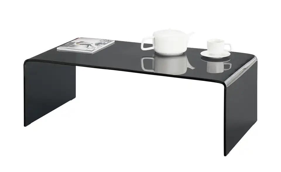 Couchtisch Tessera aus Glas, Perspektive