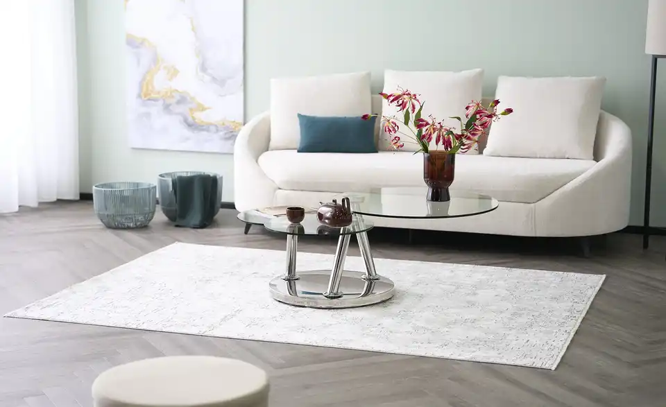 Couchtisch Conigli mit drehbaren Tischplatten, Perspektive