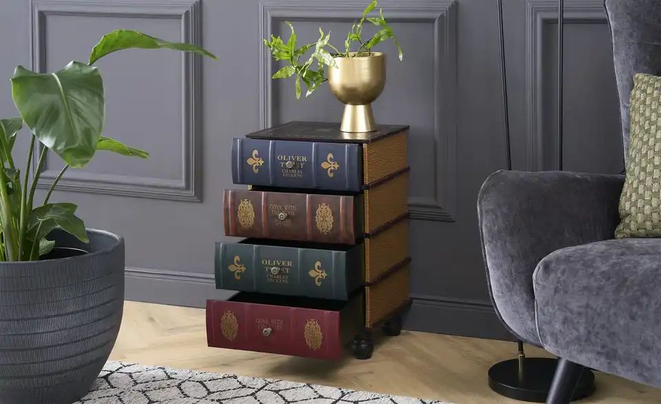 Beistellkommode OLIVER TWIST - außergewöhnliches Design