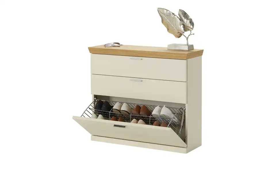 medium Schuhschrank Gammon, geöffnet