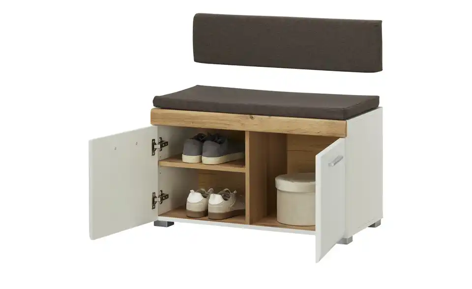 Garderobenbank Cortina, geöffnet