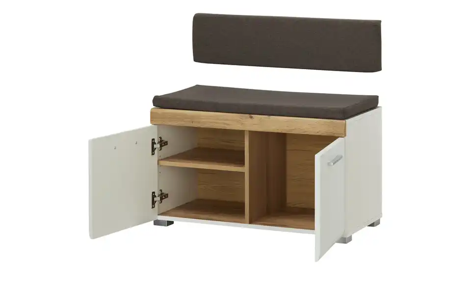 Garderobenbank Cortina, geöffnet