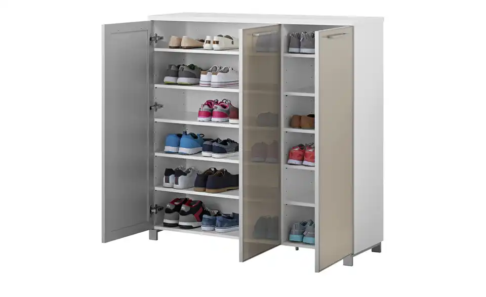 Schuhkommode Duna, geöffnet