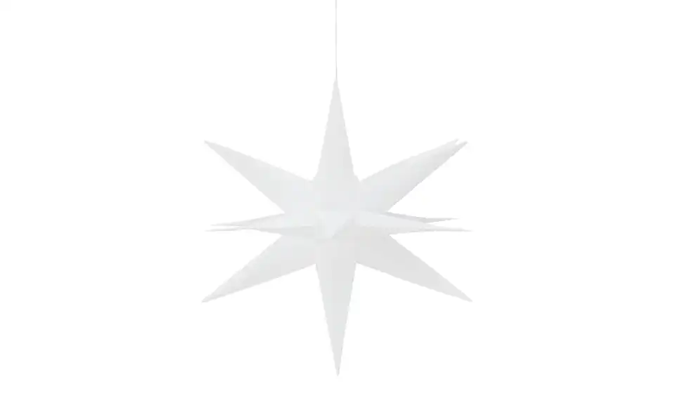 LED 3D Stern, Frontansicht