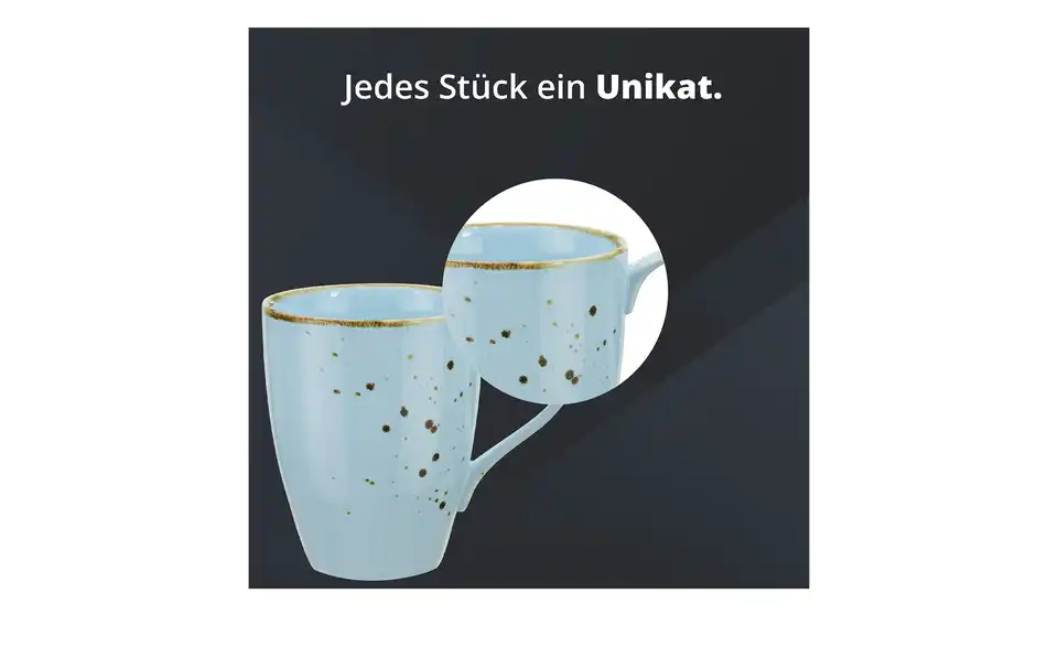 Peill+Putzler Kombiservice Amalfi, Bild mit Text