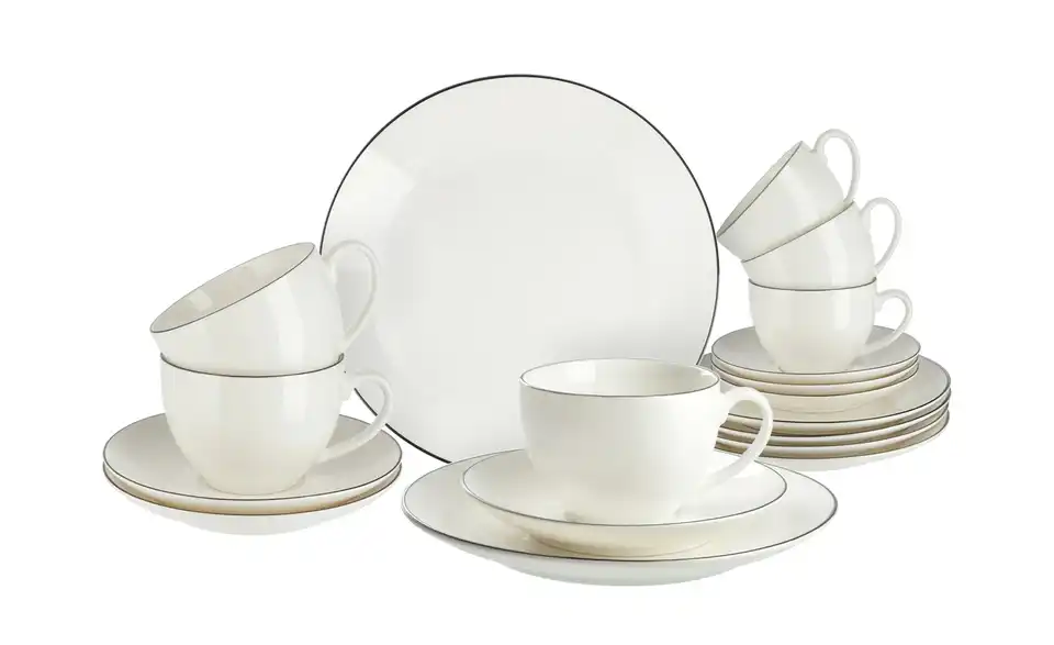 Peill+Putzler Kaffeeservice, 18-teilig Bologna, in Wohnsituation