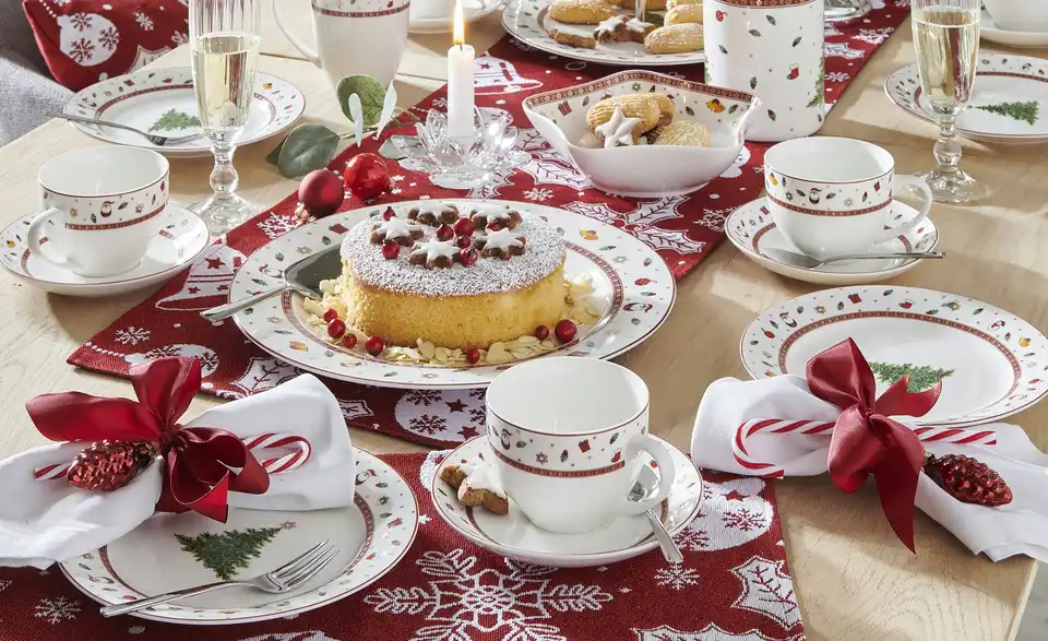 Peill+Putzler Weihnachts-Kaffeeservice Santa, in Wohnsituation