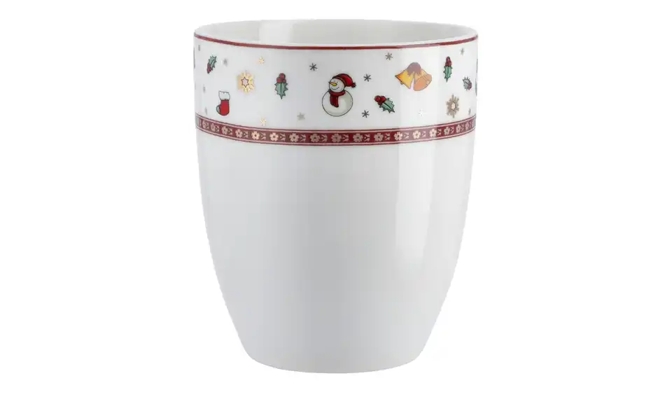 Peill+Putzler Kaffeebecher Santa Weihnachtsgeschirr, Profilansicht