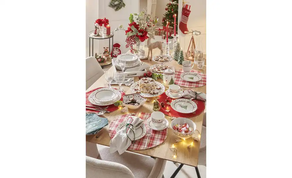 Peill+Putzler Weihnachts-Tafelservice Santa, in Wohnsituation