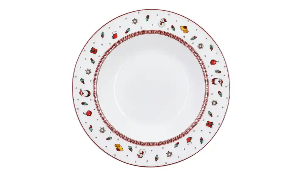 Peill+Putzler Weihnachts-Tafelservice Santa, Frontansicht