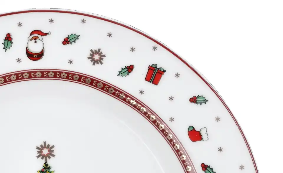 Peill+Putzler Weihnachts-Tafelservice Santa, Detailansicht
