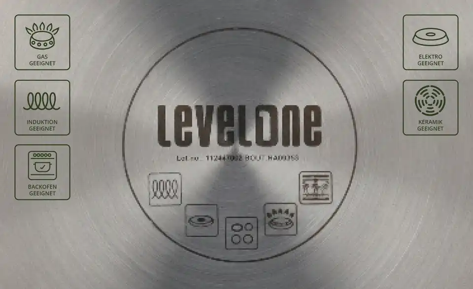 levelone Fleischtopf 14cm Basic, in Wohnsituation