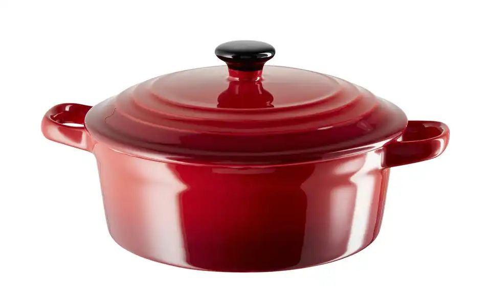 KHG Servier- & Auflaufform mit Deckel | Rot | Höffner