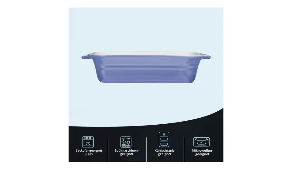 KHG Auflaufform, Bild mit Text