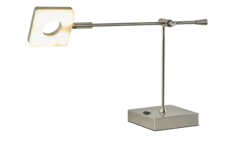 KHG Tischleuchte, 1-flammig, Nickel-matt, Funktionsansicht